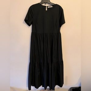 Glamorous long tiered dress